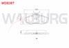 FREN BALATA ON CITROEN C3 (FC) 1.4 VTI 2002-2009 / C3 (FC) 1.4 HDI 2002-2009 / C2 (JM) 1.4 2003-2009 / C2 (JM) 1.4 HDI 2003-2009