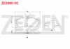 FREN BALATA ON CITROEN C3 (FC) 1.6 HDI 2002-2009 / C3 (FC) 1.6 90 HP 2002-2009 / C2 (JM) 1.6 2003-2009