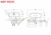 FREN BALATA ON DACIA LOGAN II 1.5 DCI 2012-/ LOGAN II 1.2 2012-/ SANDERO II 1.2 2013-/ SANDERO II 1.5 DCI 2013-/ RENAULT TWINGO III 1.0 SCe 70 2014-