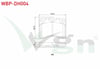 FREN BALATA ON DAIHATSU HI-JET I 1.0 1986-1989 / HI-JET II 1.2i 1990- / HI-JET II 1.2i 1990- / PIAGGIO PORTER 1.3i 1998-