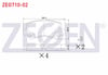 FREN BALATA ON DFM PANELVAN 1.1 2009- / SUZUKI WAGON R (EM) 1.0i 16v 1998-2000 / SUZUKI WAGON R (EM) 1.2i 16v 1998-2000