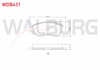 FREN BALATA ON FIAT ALBEA 1.2 2003-2005 / FIAT PALIO 1.2 2003-2005