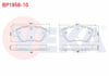 FREN BALATA ON FIAT DOBLO 1.3 MJT 2001-2010/LINEA 1.3 MJT 2007-/ALBEA 1.3 MJT 2007-/ALBEA 1.2i 2003-2007/