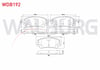 FREN BALATA ON FIAT UNO 60 1.1 1983-1996/ SEAT IBIZA I (021A) 1.2 1984-1993 / IBIZA I (021A) 1.5 1984-1993