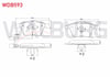 FREN BALATA ON FISLI AUDI A8 2.8 2003-2010/ A8 4.2 V8 TDI 2003-2010/ A8 3.0 TFSI 2003-2010/A4 2.0 TFSI 2004-2008/ SEAT EXEO 1.6 2008-/ LEON 2.0 FSI 2005-2012/ LEON 1.8 TSI 2005-2012