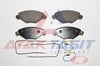FREN BALATA ON FISLI CITROEN C5 II 1.6 HDI 2004-2008/ C5 II (RC) 2.0 2004-2008/ C5 II (RC) 2.0 HDI 2004-2008/ C5 I (DC) 2.0 HDI 2001-2004/ C5 II (RC) 1.6 THP 2004-2008