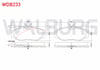 FREN BALATA ON FISLI FIAT DUCATO 2.5 D 1994-2002 / DUCATO 2.0 JTD 1994-2002 / DUCATO 2.8 JTD 1994-2002 / BOXER I 2.5 D 1994-2002 / JUMPER I 2.8 TDI 1994-2002 / JUMPER I 2.5 D 1994-2002