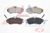 FREN BALATA ON FISLI FIAT DUCATO (230) 2.0 JTD 1994-2002 / DUCATO (230) 2.5 TDI 1994-2002 / DUCATO (230) 2.8 TDI 1994-2002 / CITROEN JUMPER I 2.8 HDI 1994-2002