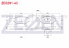 FREN BALATA ON FISLI FIAT PALIO 1.2i 16v 1996-2005/ PALIO 1.4i 1996-2005/ PALIO 1.6i 16v 1996-2005/ ALBEA 1.2 1996-2003/ ALBEA 1.6 1996-2003/ SIENA 1.4i 1997-2002/ SIENA 1.6i 16v 1997-2002