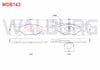 FREN BALATA ON FISLI FIAT PALIO 1.2i 16v 1996-2005/ PALIO 1.4i 1996-2005/ PALIO 1.6i 16v 1996-2005/ ALBEA 1.2 1996-2003/ ALBEA 1.6 1996-2003/ SIENA 1.4i 1997-2002/ SIENA 1.6i 16v 1997-2002