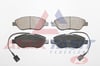 FREN BALATA ON FISLI FIAT STILO (192) 1.4 16v 2001-2010 / MITO (955) 1.4 T 2008- / MITO (955) 1.3 JTD 2008- / MITO (955) 1.6 JTD 2008-
