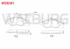FREN BALATA ON FISLI FIAT STILO (192) 1.4 16v 2001-2010 / MITO (955) 1.4 T 2008- / MITO (955) 1.3 JTD 2008- / MITO (955) 1.6 JTD 2008-
