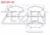 FREN BALATA ON FISLI FORD TRANSIT (V347) 2.2 TDCI - 3.2 TDCI (ONDEN CEKIS) 2006-2014 / TRANSIT (V348) 2.2 TDCI - 3.2 TDCI (ONDEN CEKIS) 2006-2014