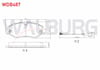 FREN BALATA ON FISLI IVECO DAILY IV 2.3i 2006-2011