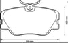 FREN BALATA ON FISLI MERCEDES E SERISI (W124) E 200 D 1993-1995 / E SERISI (W124) E 200 1993-1995 / E SERISI (W124) E 250 D 1993-1995 A0004200720 A001