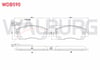 FREN BALATA ON FISLI RENAULT MASTER III (FV) 2.3 DCI 2010- / MASTER III (FV) 2.5 DCI 2010- / OPEL MOVANO B 2.3 DCI 2010-