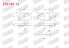 FREN BALATA ON FISLI RENAULT R9 (L42) 1.4 1985-2000/ R11 (B/C37) 1.4 1983-1995/  R11 (B/C37) 1.7 1983-1995/ CLIO I 1.4 1990-1998/  R19 1.4 1988-2001/ EXPRESS (F40,G40) 1.9 D 1985-1998