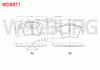 FREN BALATA ON FISLI VOLKSWAGEN TOUAREG 3.2i V6 2002-2010 / TOUAREG 2.5 R5 TDI 2002-2010 / TOUAREG 3.0 V6 TDI 2002-2010 / PORSCHE CAYENNE 3.6i 2010- / PORSCHE CAYENNE 3.0 TDI 2002-2010
