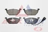 FREN BALATA ON FISLI VW GOLF IV 1.4i 16v 1997-2005/ GOLF IV 1.6i 1997-2005/ GOLF V 1.6i 2003-2009/ BORA 1.4i 16v 1998-2005/ AUDI A3 1.6 1996-2003/ LEON 1.9 TDI 1999-2006
