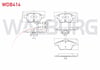 FREN BALATA ON FISLI VW GOLF V 1.4 TSI 2003-2009/ JETTA IV 1.6 TDI 2011-/ SCIROCCO 1.4 TSI 2008-/ CADDY III 2.0 TDI 2004-2015/ LEON 1.4 TSI 2005-2012/ YETI 1.2 TSI 2009-/ SUPERB 1.9 TDI 2002-2010