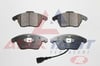 FREN BALATA ON FISLI VW GOLF V 1.4 TSI 2003-2009/ JETTA IV 1.6 TDI 2011-/ SCIROCCO 1.4 TSI 2008-/ CADDY III 2.0 TDI 2004-2015/ LEON 1.4 TSI 2005-2012/ YETI 1.2 TSI 2009-/ SUPERB 1.9 TDI 2002-2010