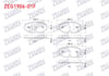 FREN BALATA ON FISLI VW GOLF VIII 2020- / SKODA OCTAVIA IV 2019- / SEAT LEON 2019-