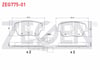FREN BALATA ON FISLI VW POLO 1.4i 16v 2001-2012/ 1.4 TDI 2001-2012/ 1.9 TDI 2001-2012/ 1.6i 16v 2001-2012/ SKODA FABIA (6Y2) 1.4i 1999-2007/ FABIA II 1.4 2006-2015/ ROOMSTER (5J) 1.4 TDI 2006-