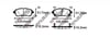 FREN BALATA ON FORD FIESTA VI 1.25i 15.30mm 2008-2012 1788734 8U512K021AA