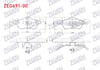 FREN BALATA ON FORD FOCUS I 1.6i 16v 1998-2004/ FOCUS I 1.8i 16v 1998-2004/ FOCUS I 1.8 TDCI 1998-2004/ FOCUS I 1.6 TDCI 1998-2004/ FOCUS I 1.4i 16v 1998-2004/ FOCUS I 2.0i 16v 1998-2004