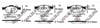 FREN BALATA ON FORD TRANSIT CONNECT 1.8 TDCI 17.80mm 2002-2013 1355950 1360303 4346371 4427737