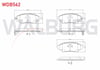 FREN BALATA ON IKAZLI CHEVROLET AVEO (T300) 1.2 16v 2011-2014 /  AVEO (T300) 1.4 16v 2011-2014