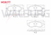 FREN BALATA ON IKAZLI CHEVROLET LACETTI (J200) 1.4i 16v 2006-2012 / LACETTI (J200) 1.6i 2006-2012 / DAEWOO NUBIRA (KLAN) 1.6i 2003-2005