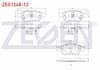 FREN BALATA ON IKAZLI FIAT 500X 1.3 MJT - 1.4 - 1.6 MJT 2014- / JEEP RENEGADE (BU) 1.4 - 1.6 CRD - 2.0 CRD 2014-