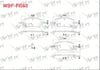 FREN BALATA ON IKAZLI FIAT EGEA 1.3 MTJ - 1.4 - 1.6 - 1.6 MTJ 2015- / 1.0 - 1.6 MTJ 2020-