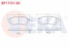 FREN BALATA ON IKAZLI FORD RANGER 2.5 TDCI 4X4 2002-2006 / RANGER 2.2 TDCI 2002-2006 / RANGER 3.0 TDCI 2002-2006 / RANGER 3.2 TDCI 2002-2006 / MAZDA B SERISI (UN) 2.5 D 1998-2006
