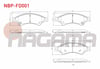 FREN BALATA ON IKAZLI FORD RANGER (TKE) 2.2 TDCI 4X4 2011- / RANGER (TKE) 2.5 TDCI 4X4 2011- / RANGER 3.0 TDCI 4X4 2011- / MAZDA BT-50 2.5 CD 4X4 2006-