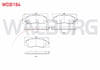 FREN BALATA ON IKAZLI HONDA ACCORD IV-V-VI 1.6i 2.0i 16v 1990-1993-1997 / ACCORD VI 1.6i 2.0i LS 1997-2003 / HR-V (GH) 1.6 1999- / CR-VI 2.0i 16v 1995-2002 / INTEGRA 2.0i 16v 2001-