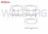 FREN BALATA ON IKAZLI HONDA CIVIC VIII 1.4 2005-2012 / CIVIC VIII 1.8 2005-2012 / CIVIC VII 1.8 I-VTEC 2000-2006 / CIVIC VII 2.0 I-VTEC 2000-2006