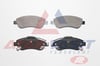 FREN BALATA ON IKAZLI HONDA CR-V III 2.0 I-VTEC 2006-2012 / CR-V III 2.2i CTDI 2006-2012 / CR-V IV 1.6i DTEC 2012-2014 / CR-V IV 2.0 2012-2014 / CR-V IV 2.2i 2012-2014