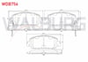 FREN BALATA ON IKAZLI HONDA HR-V (RU) 1.5 I-VTEC 2016-