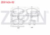 FREN BALATA ON IKAZLI HYUNDAI IX35 (LM) 2.0 CRDI 4X4 18 JANT 2010-