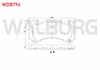 FREN BALATA ON IKAZLI JEEP GRAND CHEROKEE IV (WK,WK2) 3.0 CRD 2010-