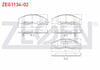 FREN BALATA ON IKAZLI KIA CERATO (LD) 1.6i 2004-2012 / KIA CERATO (LD) 1.5 CRDI 2004-2012