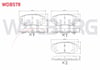 FREN BALATA ON IKAZLI KIA PICANTO (TA) 1.1 2011- / PICANTO (TA) 1.25 2011-