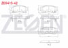 FREN BALATA ON IKAZLI KIA SHUMA II (FB) 1.6i 16v 2001-2004 / SHUMA II (FB) 1.8i 2001-2004