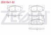 FREN BALATA ON IKAZLI KIA SORENTO I (JC) 2.4i 2002-2009 / KIA SORENTO I (JC) 2.5 CRDI 2002-2009