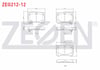 FREN BALATA ON IKAZLI MAZDA 323 III (BF) 1.4 1985-1991 / 1.6 1985-1991/ 323 IV (BG) 1.6i 1989-1994/ 323 V (BA) 1.3i 16v 1994-1998/ 323 V (BA) 1.5i 16v 1994-1998