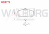 FREN BALATA ON IKAZLI MAZDA CX-5 (KE,GH) 2.0 - 2.2 D 4X4 2011- / JEEP CHEROKEE (KL) 2.0 CRD - 3.2 V6 2014-