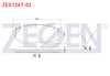FREN BALATA ON IKAZLI MITSUBISHI L 200 TRITON (KJ_, KK_, KL_) 2.2 DI-D 2019- / MAZDA CX-7 (ER) 2.3 MZR 2007-/ CX-9 (TB) 3.7 2007-