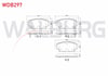 FREN BALATA ON IKAZLI NISSAN PRIMERA (P12) 1.6i 2002-/ PRIMERA (P12) 1.8i 16v 2002- / PRIMERA (P12) 2.0i 16v 2002-